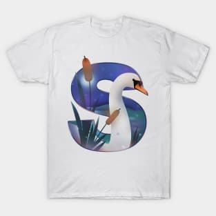 Letter S Aesthetic T-Shirt